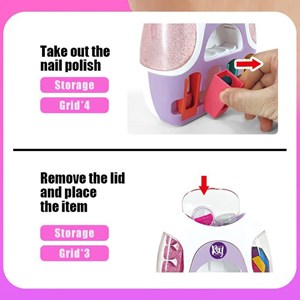 اسباب بازی ست آرایشی و طراحی ناخن Fashion Nail Art _اسباب بازی اکسسوری